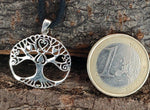 Anhänger 99 Lebensbaum - Silber