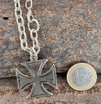 Anhänger 46 Eisernes Kreuz - Zinn