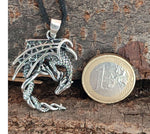 Anhänger 288 Drache - Silber