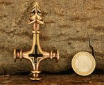 Anhänger 73 Wolfskreuz - Bronze
