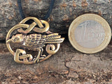 Anhänger 124 Rabe - Bronze
