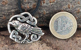 Rabe 274 mit Schlangenkette - Silber