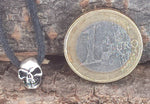Anhänger 33 Totenkopf - Silber