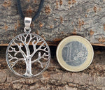 Lebensbaum 249 mit Schlangenkette - Silber