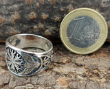 Ring Helm der Ehrfurcht, Gr. 52-74 (helm) - Silber