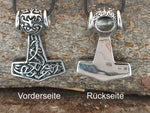 Thorshammer 53 mit Königskette - Edelstahl