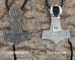 Kombi 383 Thorshammer mit Königskette - Silber