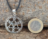 Anhänger 427 Metatrons Würfel - Silber