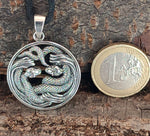 Anhänger 41 Schlangen - Silber