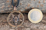 Anhänger 29 Pentagramm - Bronze
