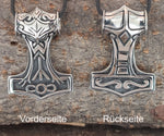 Thorshammer 55 A mit Königskette - Edelstahl