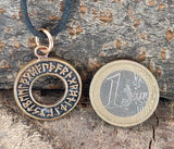 Anhänger 53 Runenkreis - Bronze