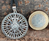 Anhänger 289 Windrose - Silber