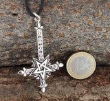 Anhänger 133 Kreuz - Silber