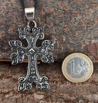 Anhänger 12 Kreuz - Edelstahl
