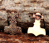 Anhänger 134 Thorshammer - Bronze
