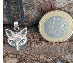 Fuchskopf 356 mit Schlangenkette - Silber