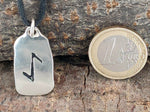 Anhänger 297 Eihwaz - Silber