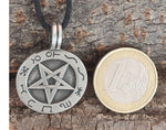 Anhänger 31 Pentagramm - Zinn