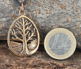 Anhänger 51 Lebensbaum - Bronze