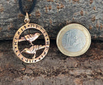 Anhänger 127 Raben - Bronze