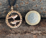 Anhänger 127 Raben - Bronze