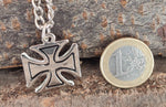 Anhänger 45 Eisernes Kreuz - Zinn