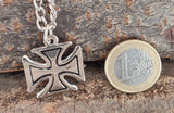 Anhänger 45 Eisernes Kreuz - Zinn