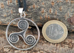 Anhänger 129 Triskele - Silber