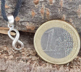 Anhänger 187 Unendlichkeitszeichen - Silber
