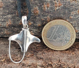 Anhänger 374 Rochen - Silber