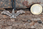 Fledermaus 241 mit Schlangenkette - Silber