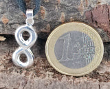 Anhänger 123 Unendlichkeitszeichen - Silber