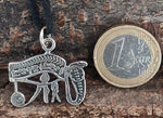 Auge des Horus 370 mit Schlangenkette - Silber