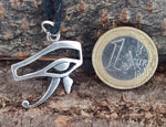 Auge des Horus 120 mit Schlangenkette - Silber