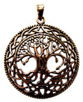 Anhänger 50 A Lebensbaum - Bronze