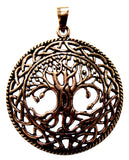 Anhänger 50 A Lebensbaum - Bronze