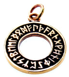 Anhänger 53 Runenkreis - Bronze