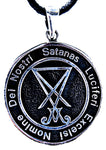 Siegel Luzifers 57 mit Schlangenkette - Silber