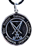 Siegel Luzifers 57 mit Schlangenkette - Silber