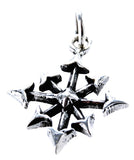 Anhänger 58 Chaosstern - Silber