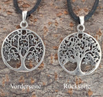 Lebensbaum 165 mit Korbkette - Silber