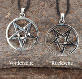 Anhänger 138 Pentagramm - Silber