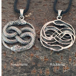 Schlangen 330 mit Schlangenkette - Silber
