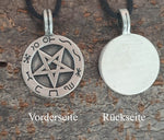 Anhänger 31 Pentagramm - Zinn