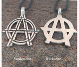 Anhänger 74 Anarchy - Zinn