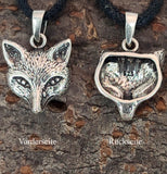 Fuchskopf 356 mit Schlangenkette - Silber