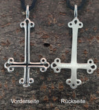 Anhänger 82 Kreuz - Edelstahl