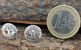 Ohrstecker 24 Lebensbaum - Silber