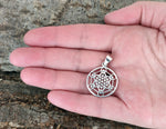 Anhänger 402 Metatrons Würfel - Silber